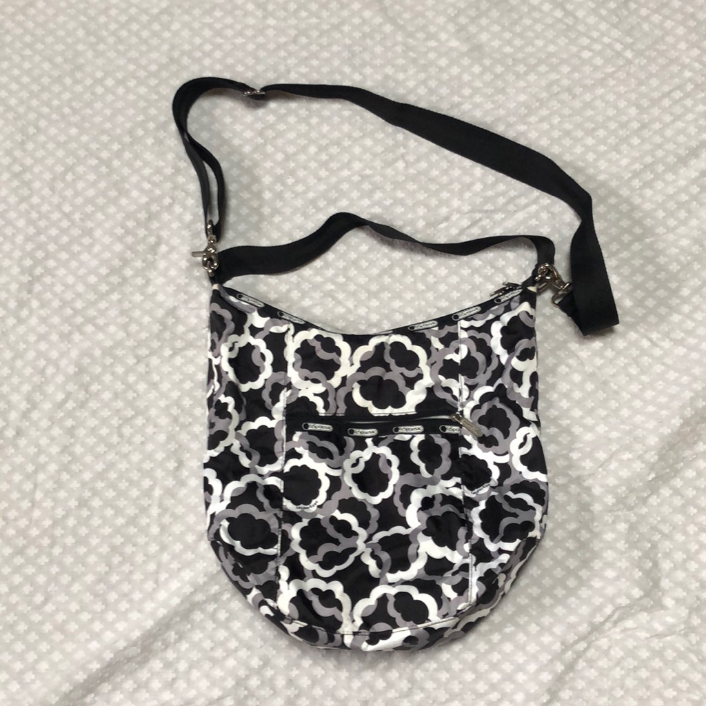 Lesportsac Floral Design Crossbody Shoulder Bag